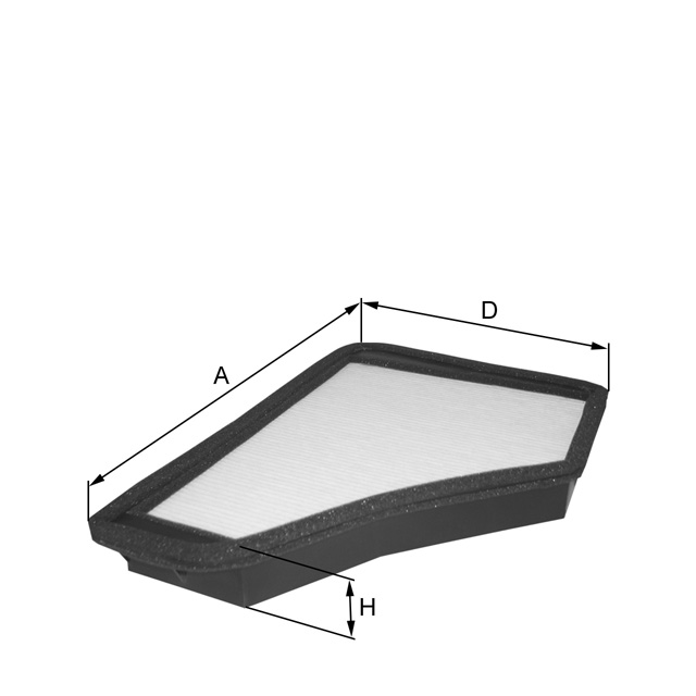 HCK7055 cabin air filter (activated carbon)