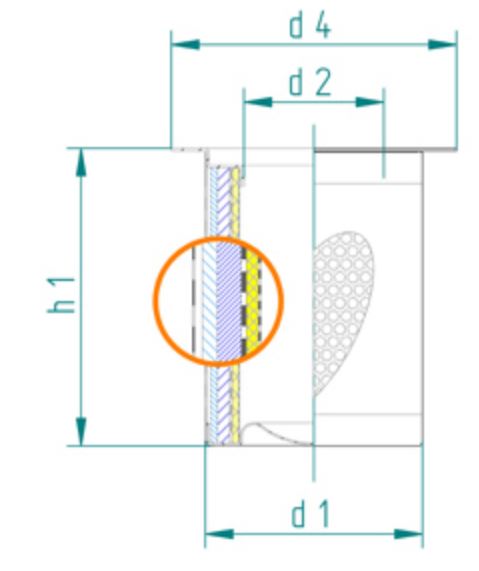 DB2084 air/oil separator element