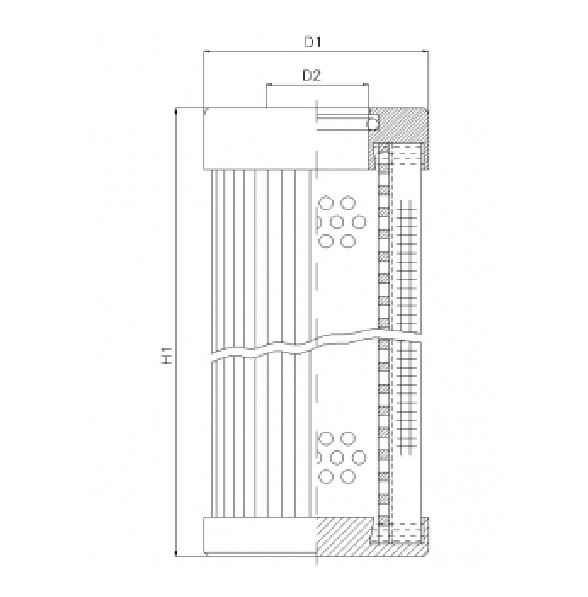 WT1894 hydraulic filter element