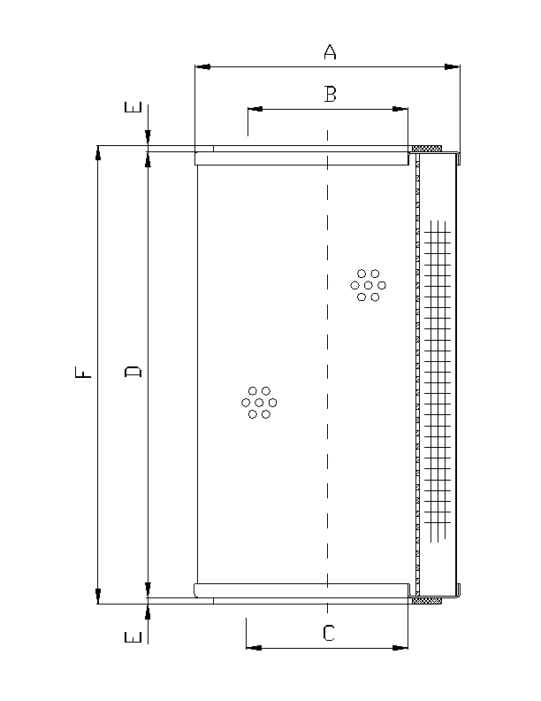 R310C10P hydraulic filter element