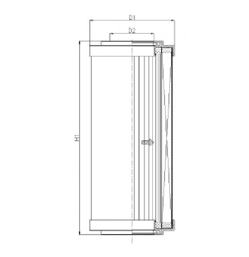 S731T250 hydraulic filter element
