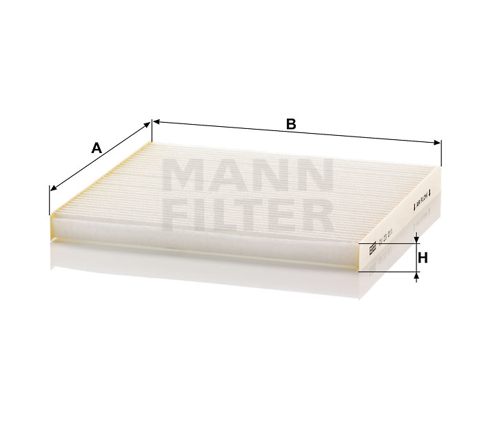 CU 23 011 cabin air filter element