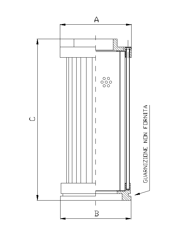 S430T74 hydraulic filter element