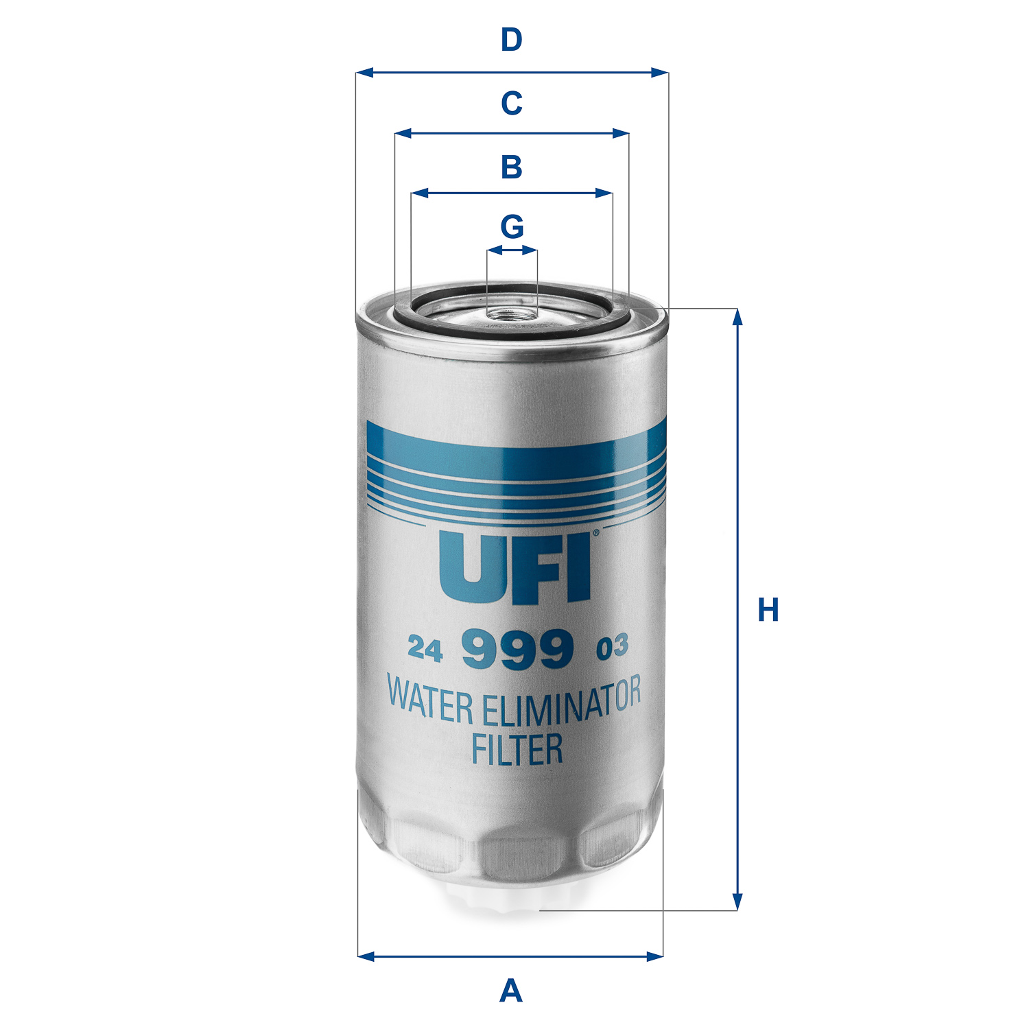 24.999.03 fuel filter spin-on