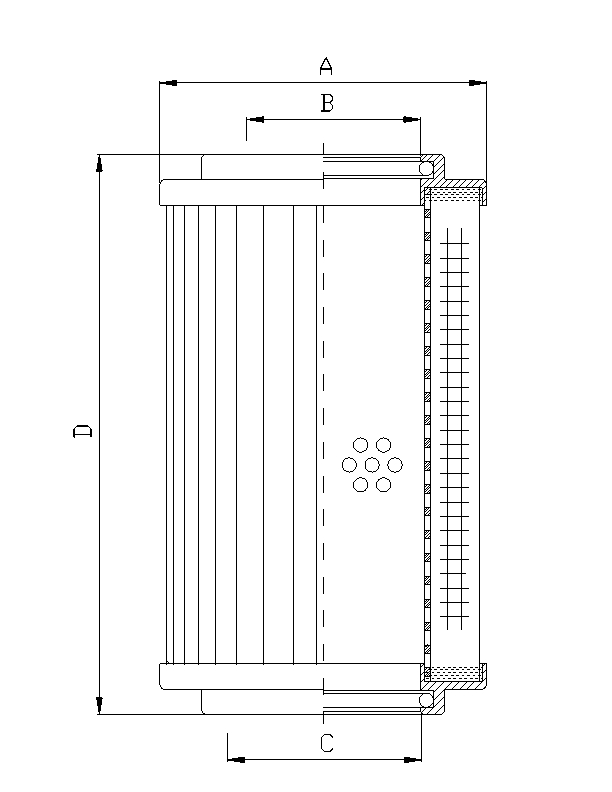 R240C25 hydraulic filter element
