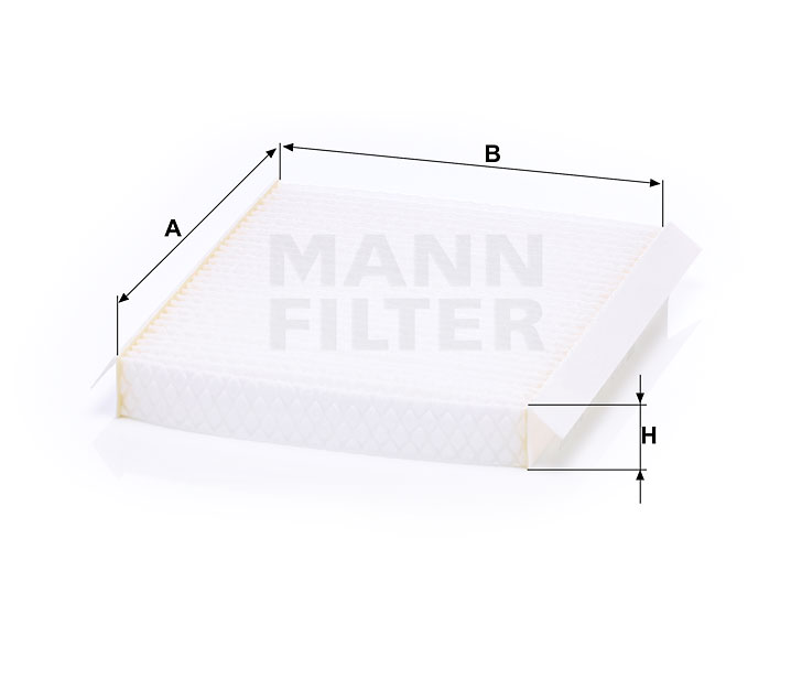 CU 2454 cabin air filter element