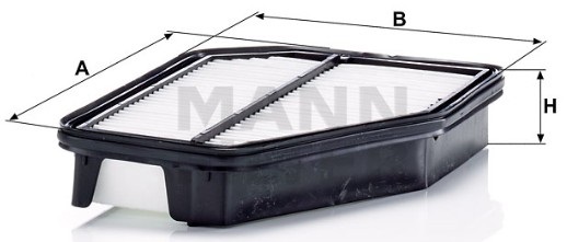 C 28 023 air filter element