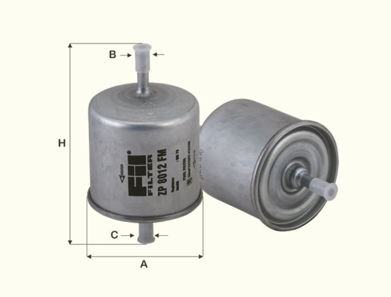ZP8012FM fuel filter in-line