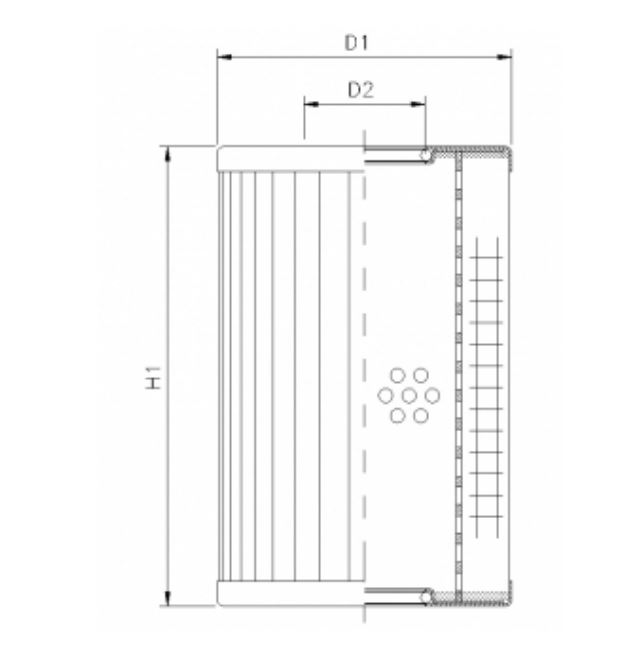 XR630GW10 hydraulic filter element