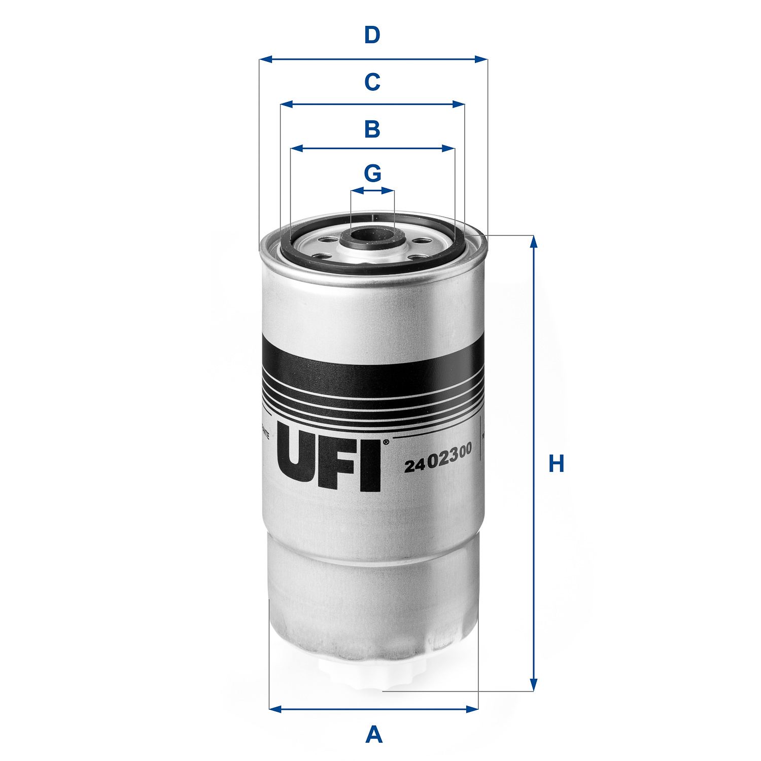 24.023.00 fuel filter spin-on