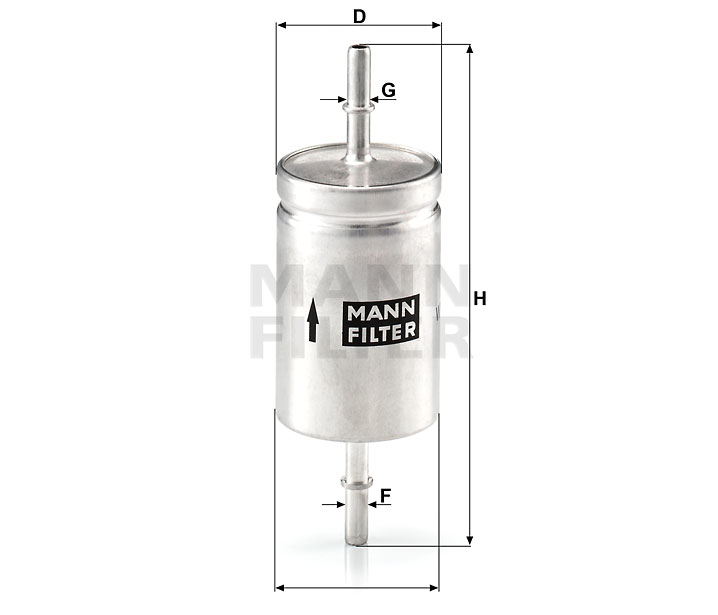 WK 512 fuel filter