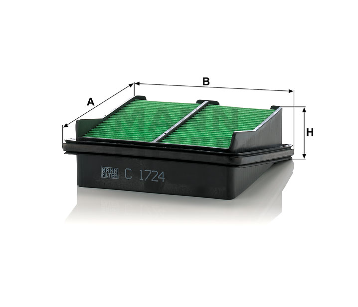 C 1724 air filter element