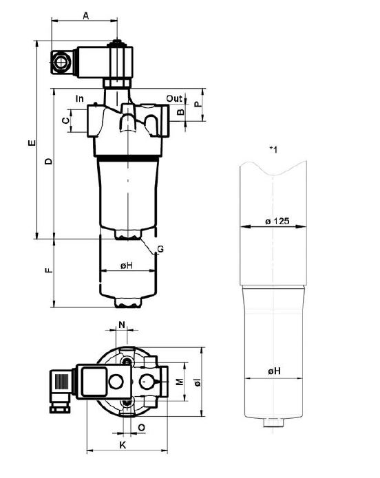 PI 2015-068 low pressure filter
