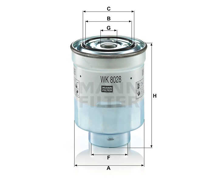 WK 8028 z fuel filter