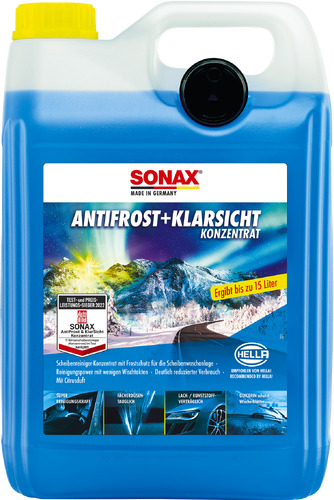 SONAX AntiFrost+ClearView Concentrate Citrus - 5 L