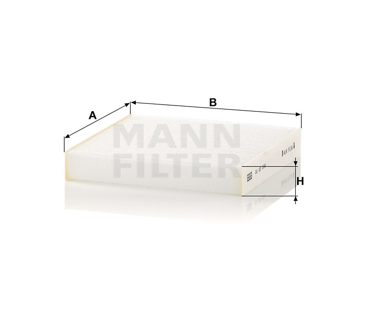 CU 20 006 cabin air filter element