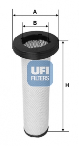 27.D63.00 air filter element (secondary)