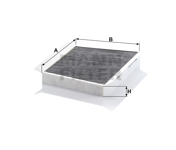 CUK 3461/1 cabin air filter (activated carbon)