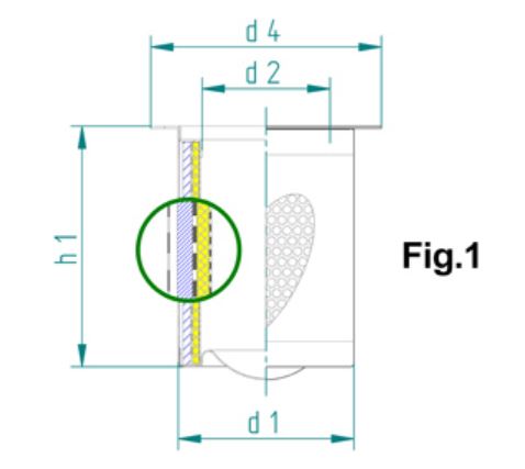 DB2012 air/oil separator element