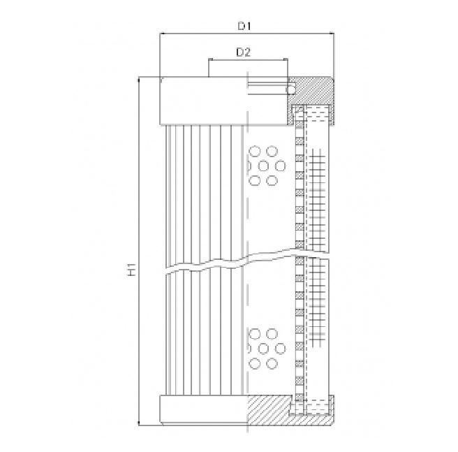 XD250G15B hydraulic filter element