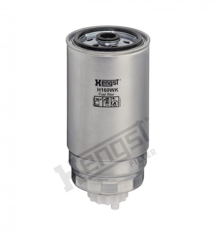 H160WK fuel filter spin-on