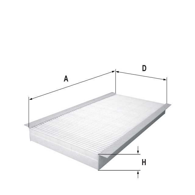 HCK7248 cabin air filter element