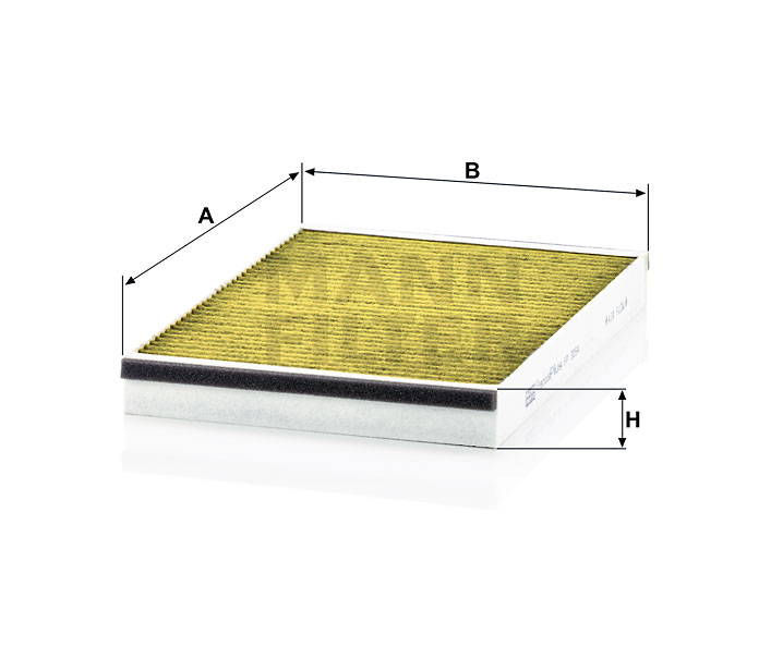 FP 3054 cabin air filter element (FreciousPlus)