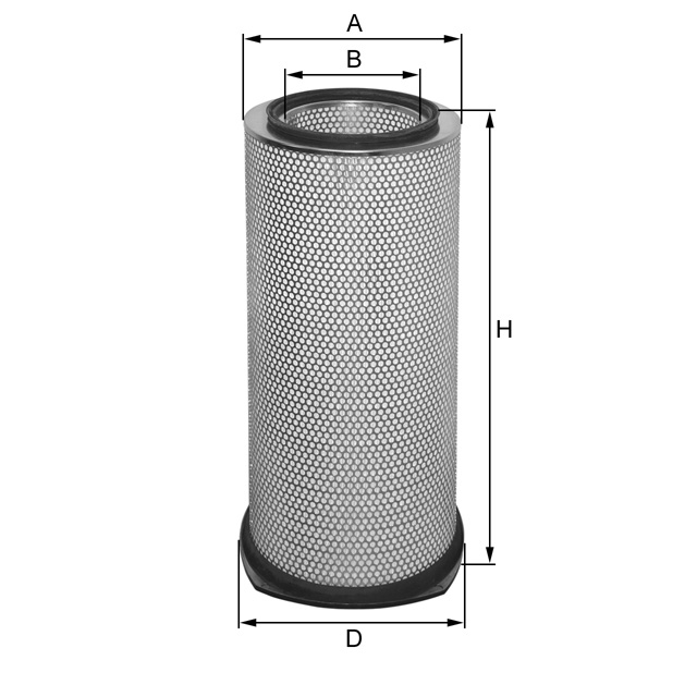 HP4654 air filter element