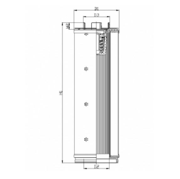 U564G03B3 hydraulic filter element