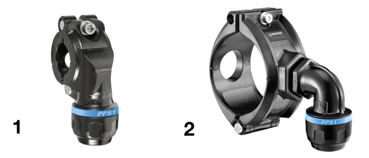 PPS1 BP3220 aluminium tapping flange for pipe