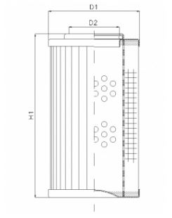 D137G10A hydraulic filter element