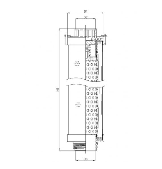 WG1172 hydraulic filter element