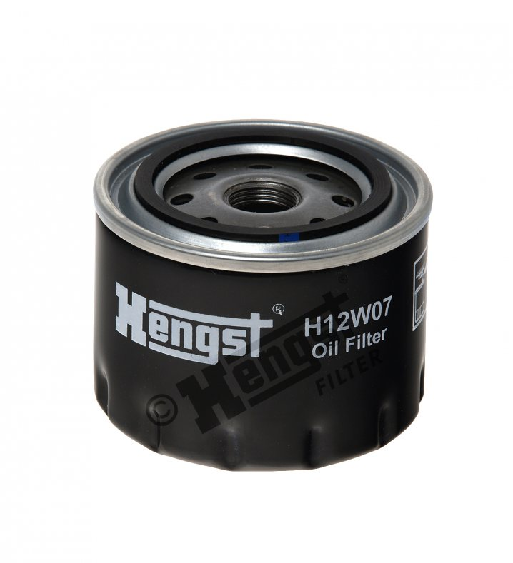 H12W07 oil filter spin-on