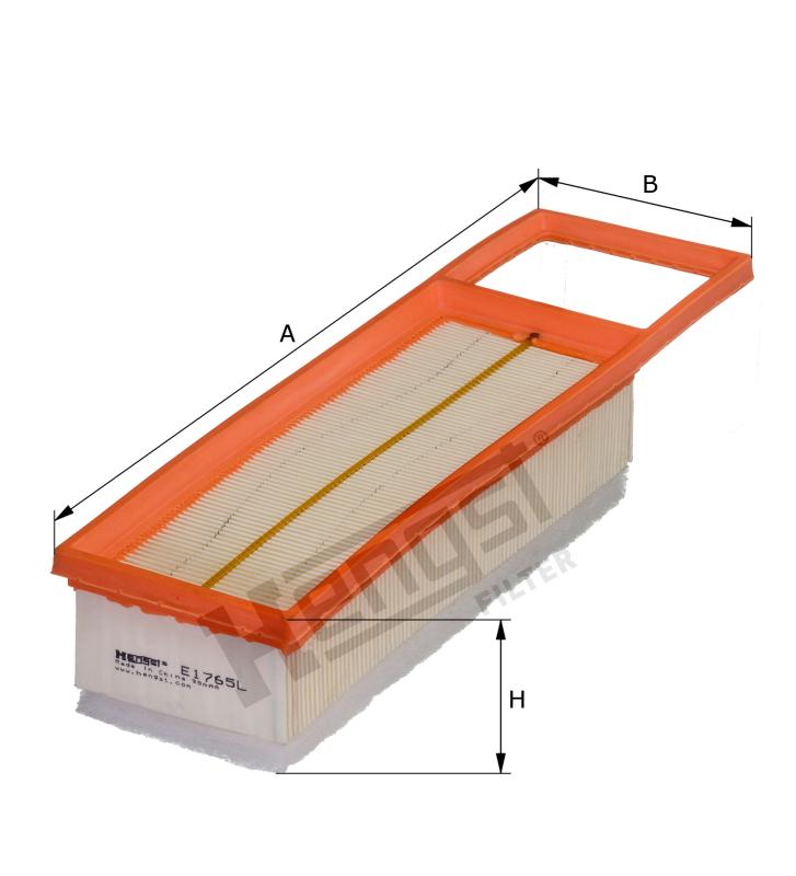 E1765L air filter element