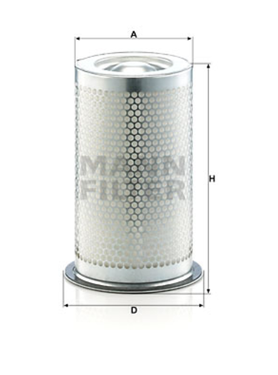LE 7004 x air/oil separator element (incl. gasket)