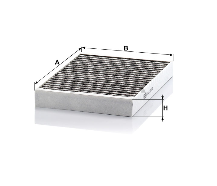 CUK 2722-2 cabin air filter (activated carbon)