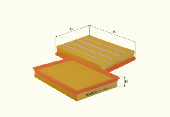HP2160 air filter element