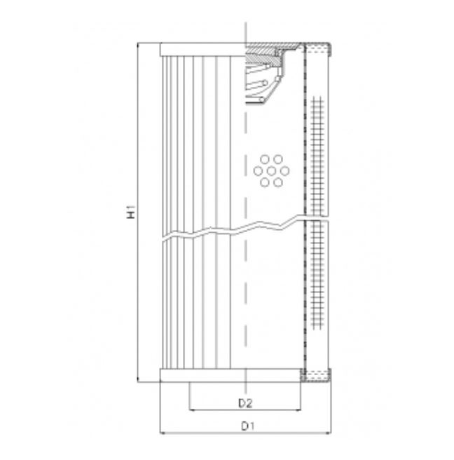 RVR750K20B/3 hydraulic filter element