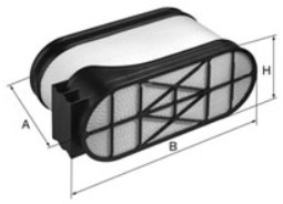 C 38 010 air filter element