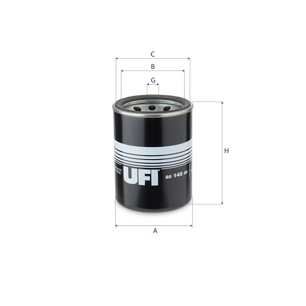 80.145.00 hydraulic filter spin-on