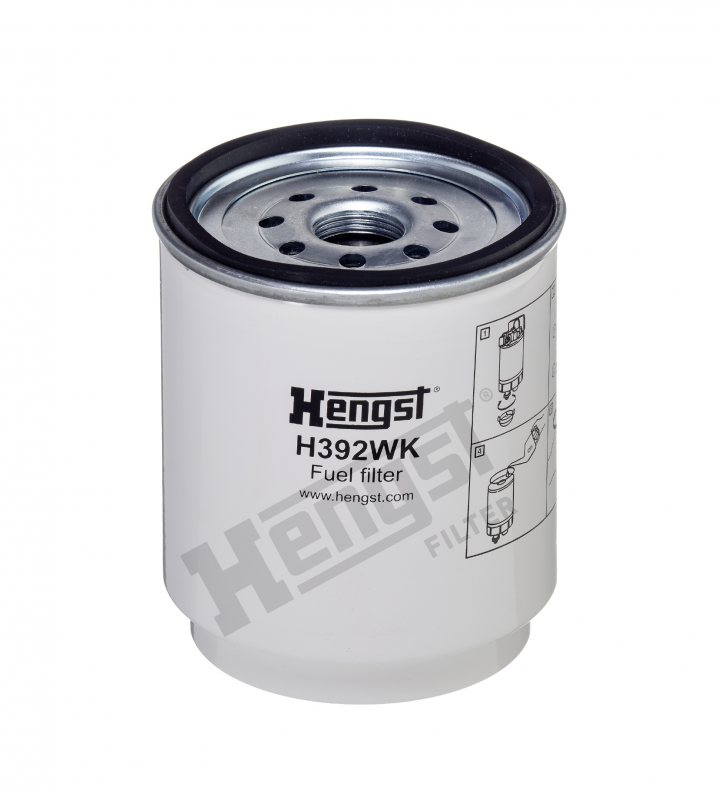 H392WK fuel filter spin-on