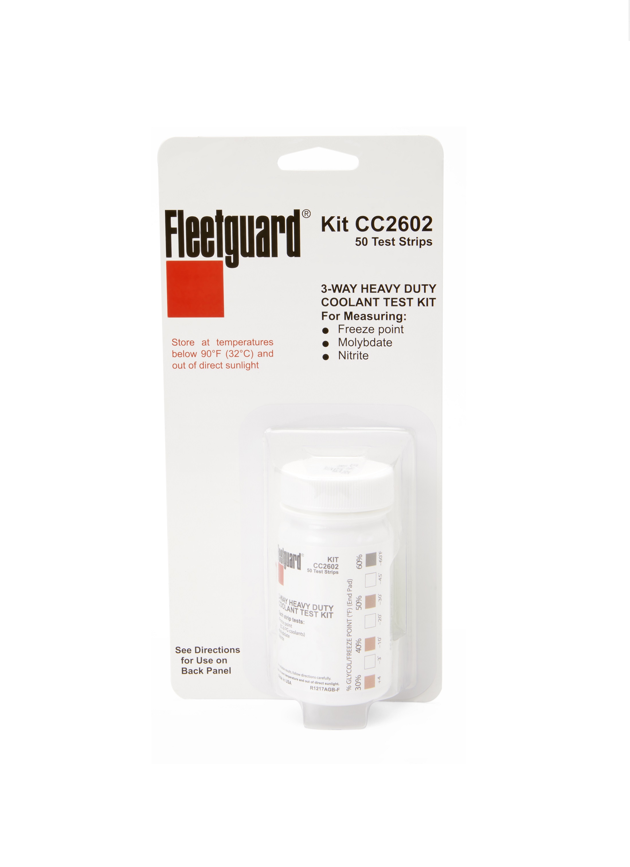 CC2602 3-way OAT Coolant Test Stripes