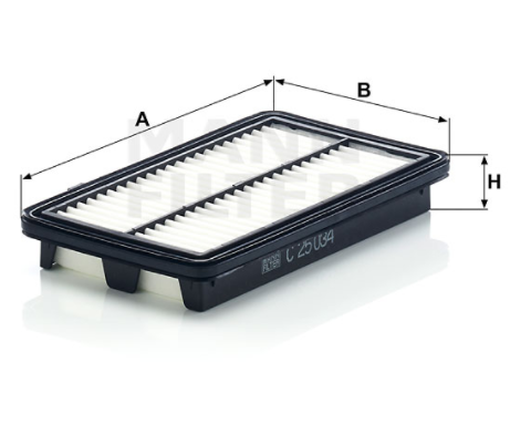 C 25 034 air filter element