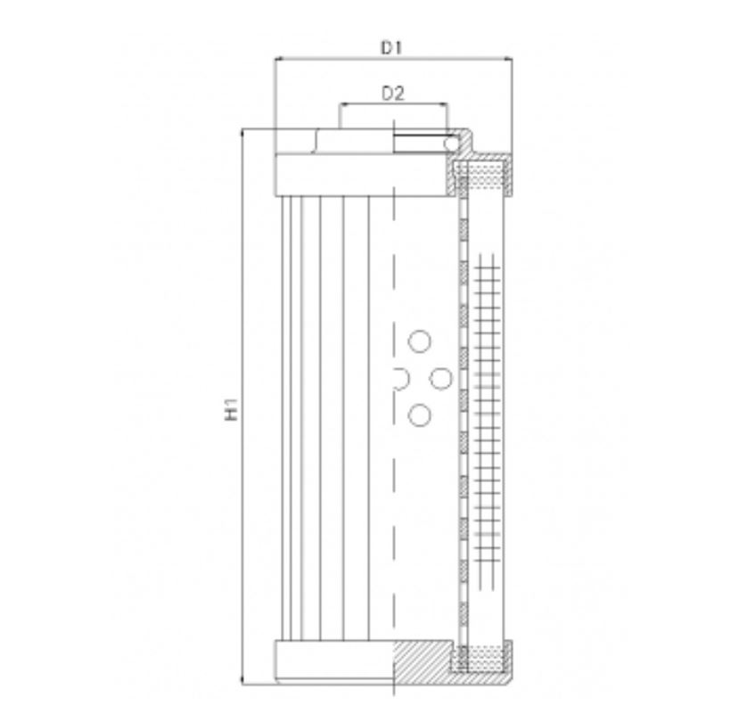 DHD110A20V hydraulic filter element