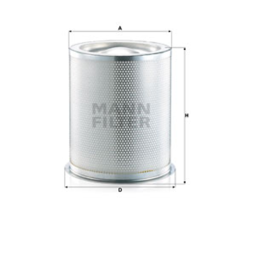 LE 48 007 x air/oil separator element (incl. gasket)