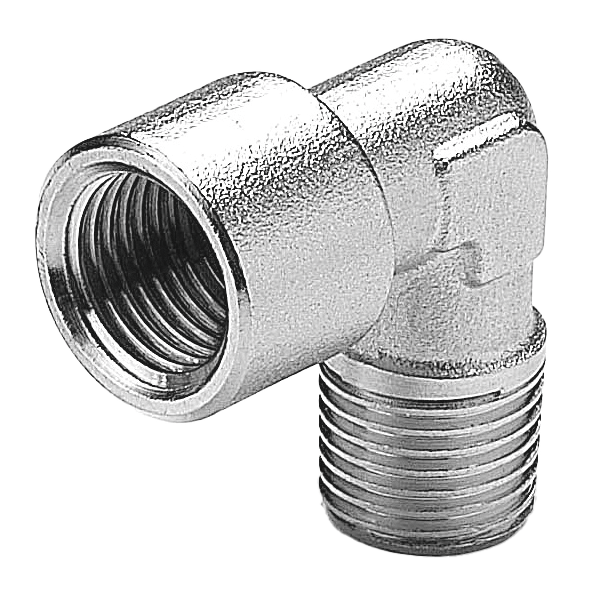 A10 1212 tapered male / parallel female elbow