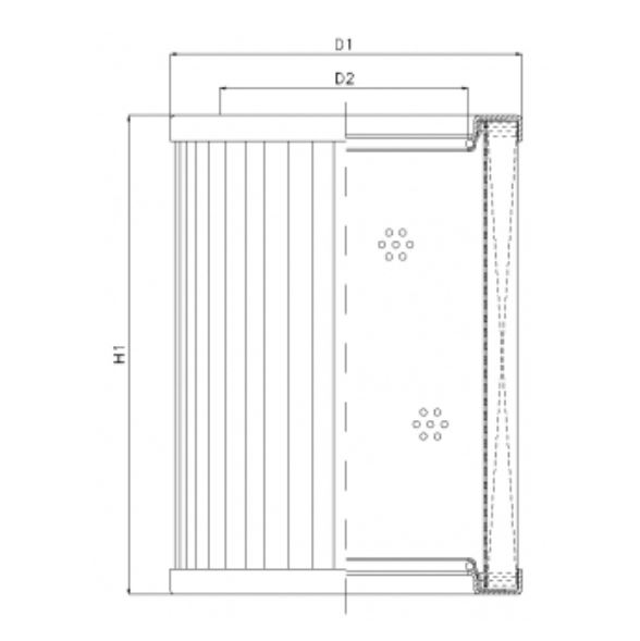 R430T200 hydraulic filter element