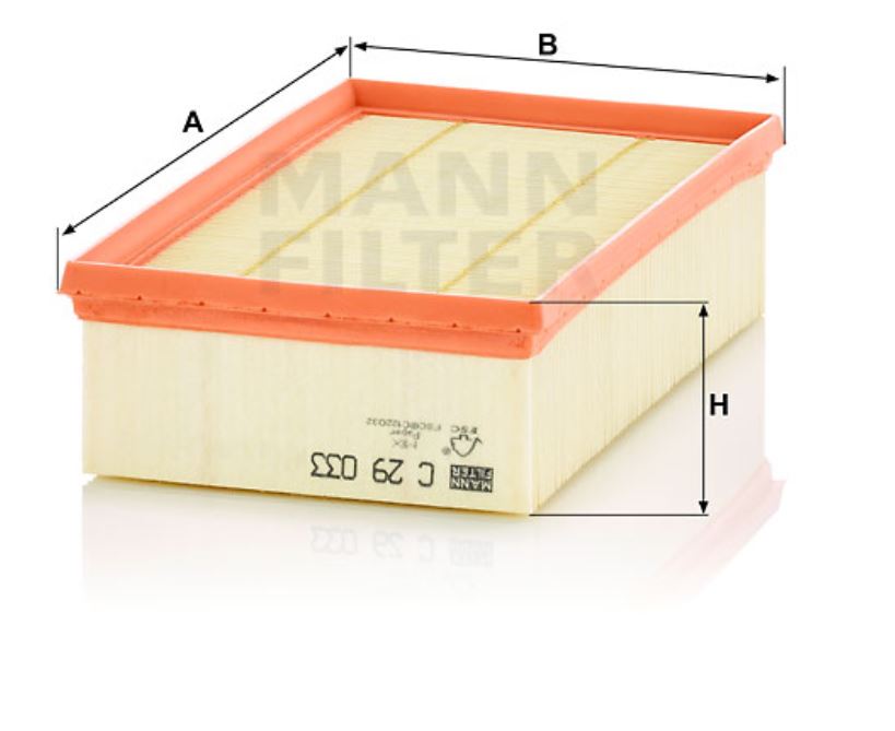 C 29 033 air filter element