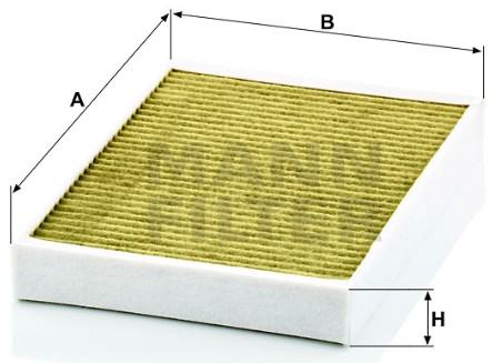 FP 2733 cabin air filter element (FreciousPlus)