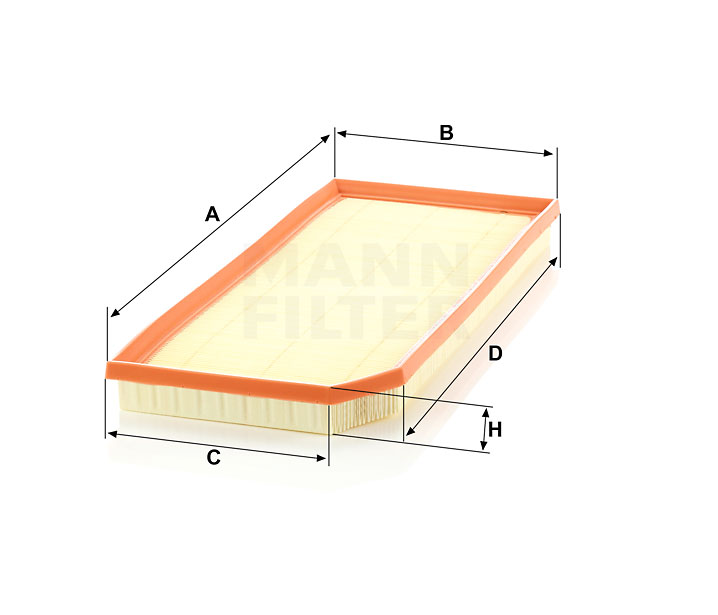 C 41 002 air filter element